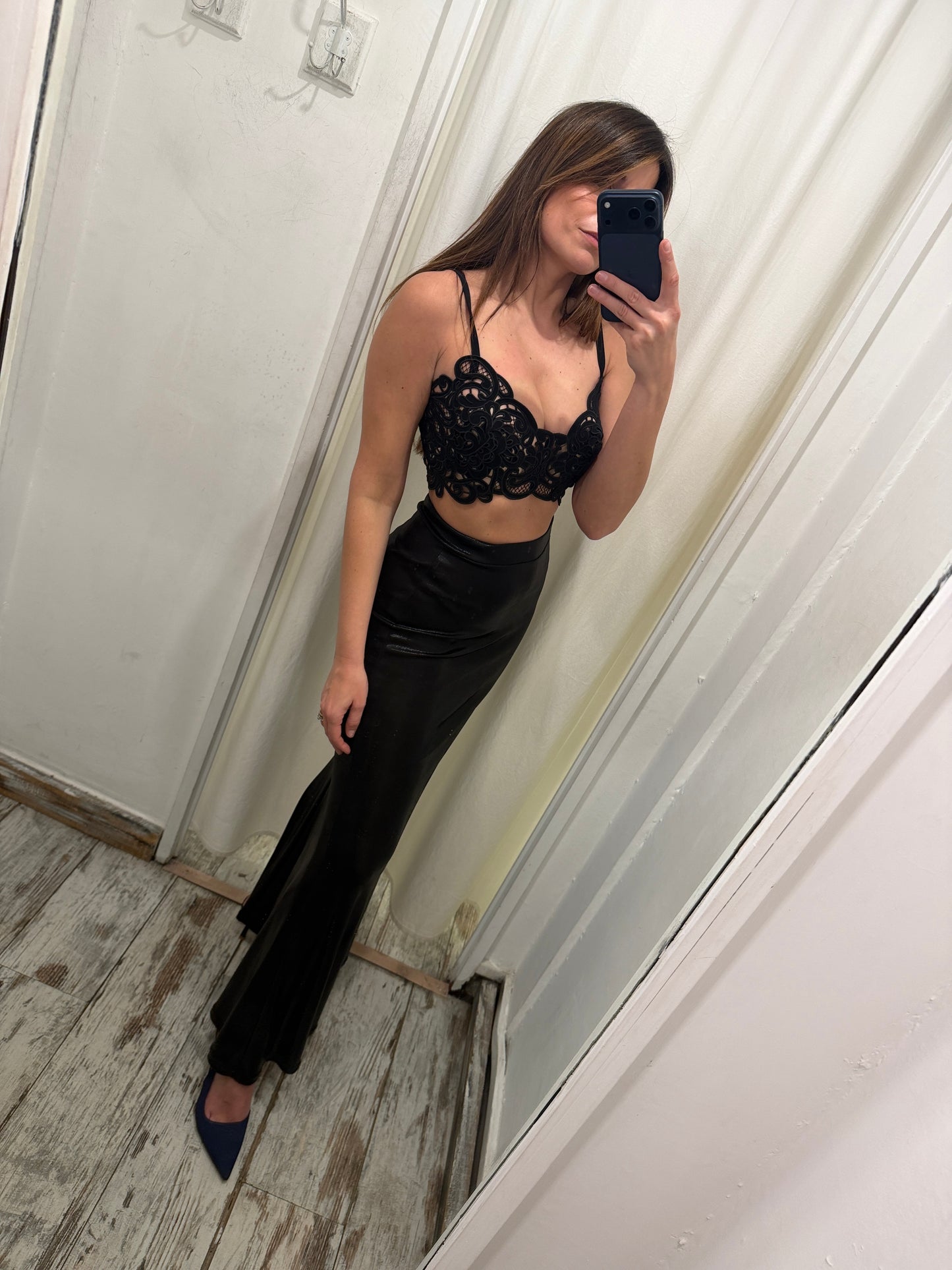 NEW COLLECTION - BRALETTE ERMANNO SCERVINO PIZZO NERO