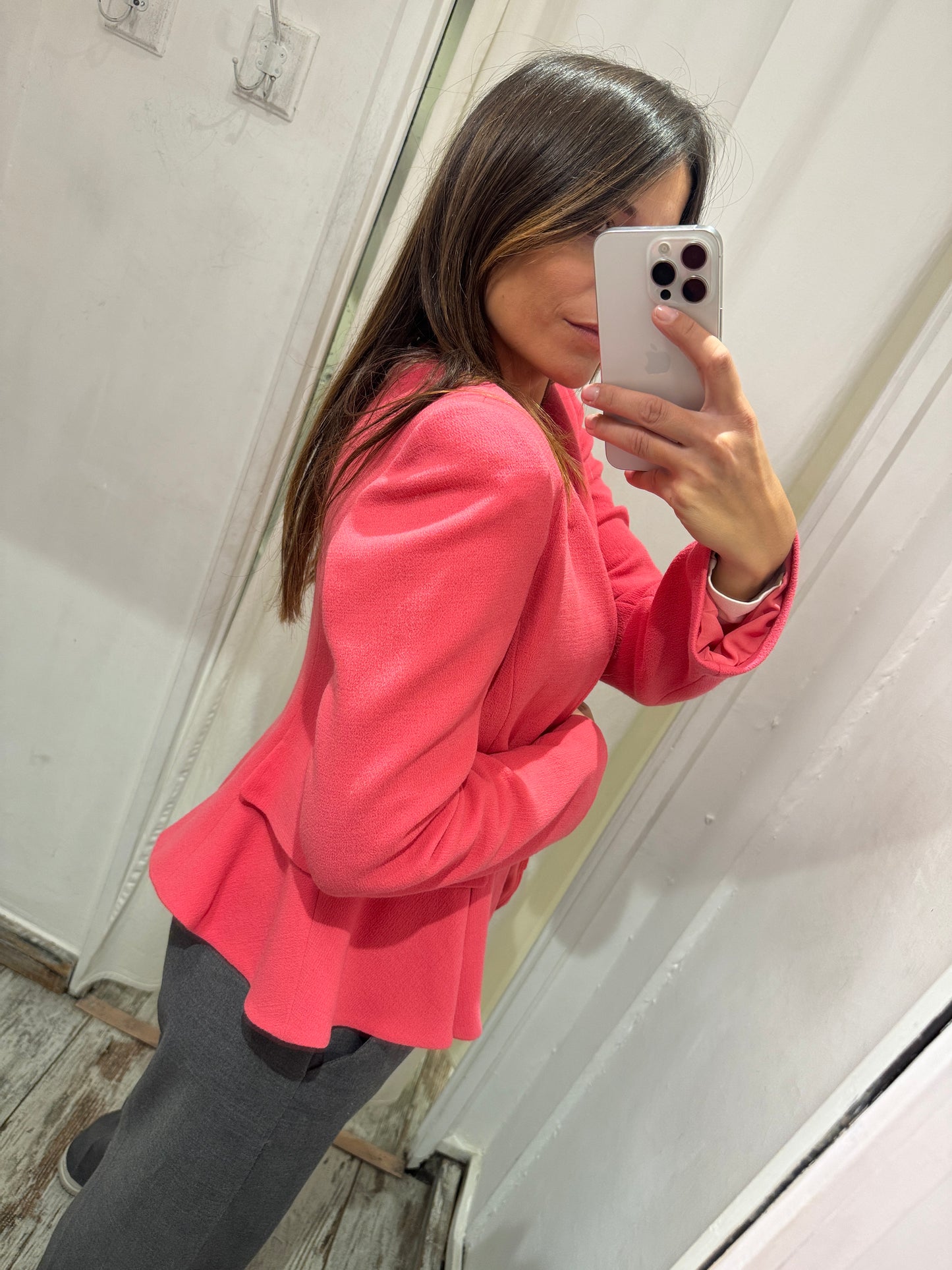 GIACCA EMPORIO ARMANI ROSA SALMONE