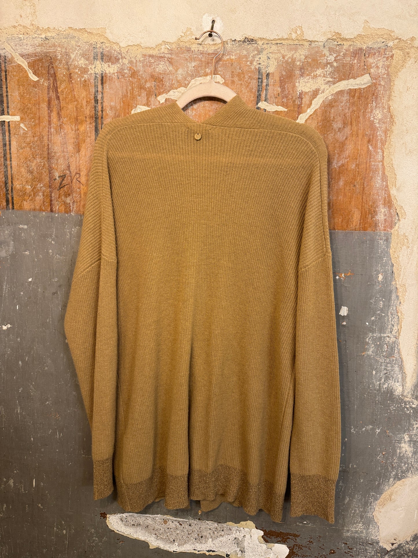 CARDIGAN MIDÌ LIUJO CAMMELLO
