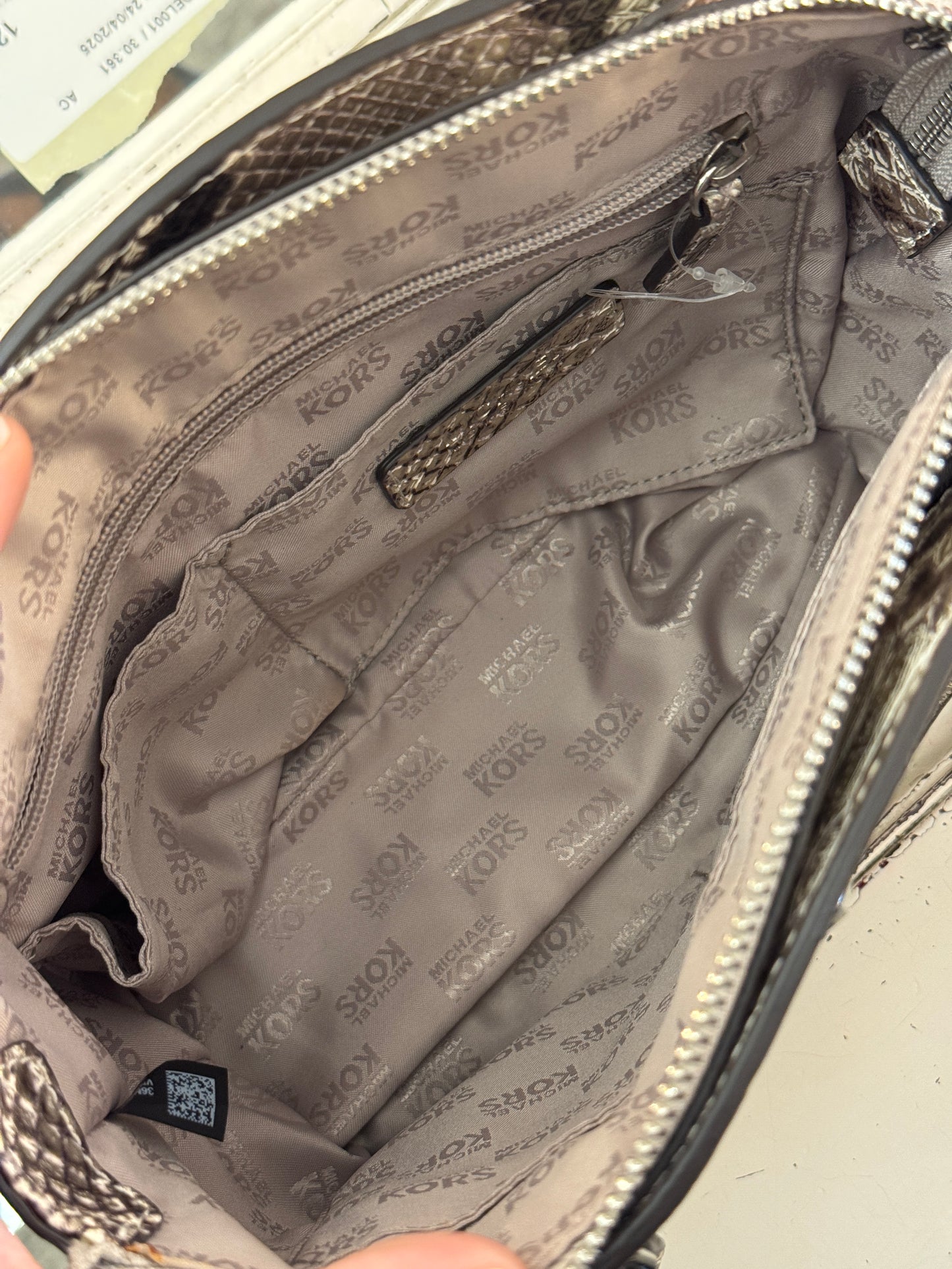BORSA MICHAEL KORS STAMPA PITONE