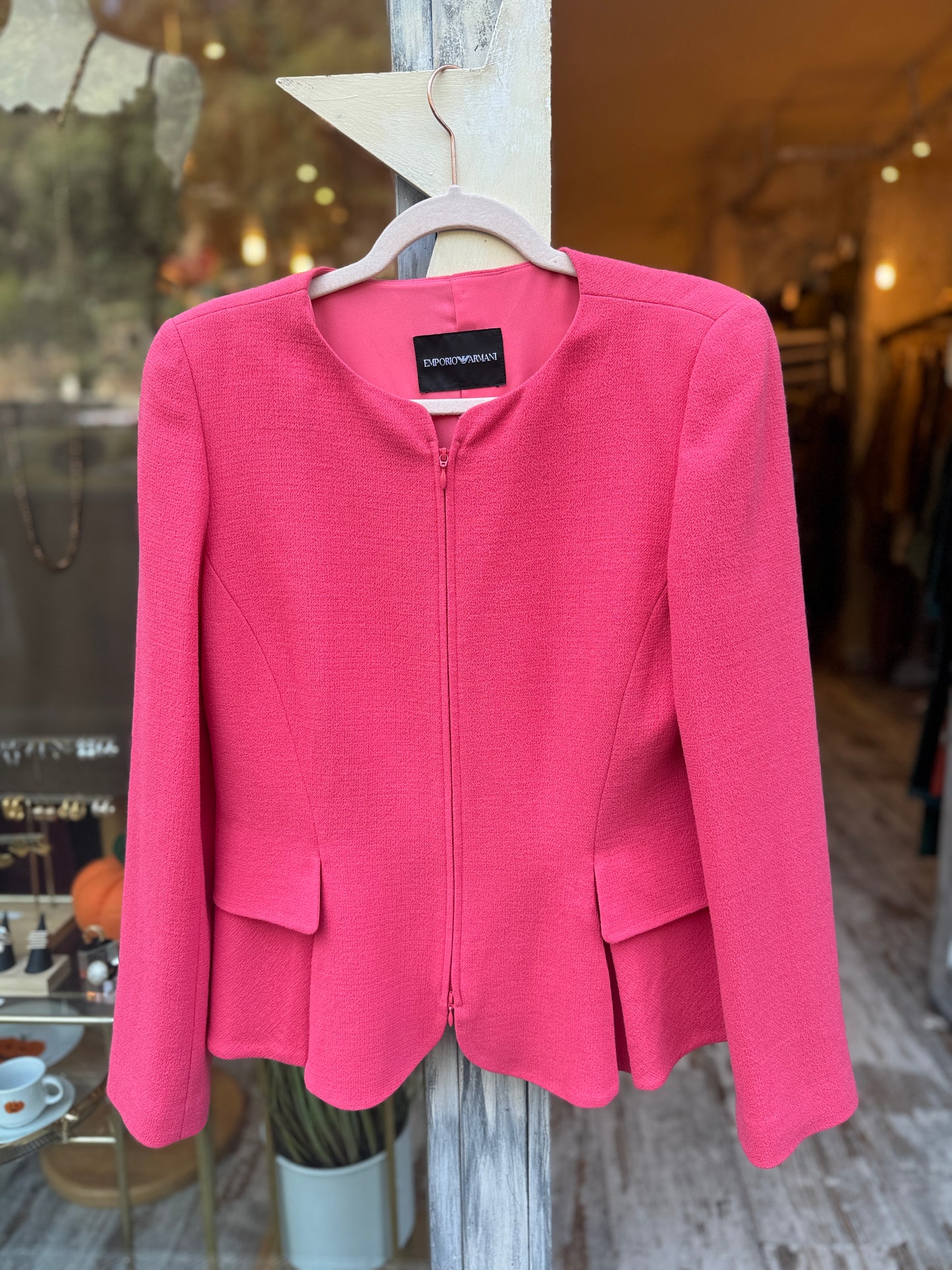 GIACCA EMPORIO ARMANI ROSA SALMONE
