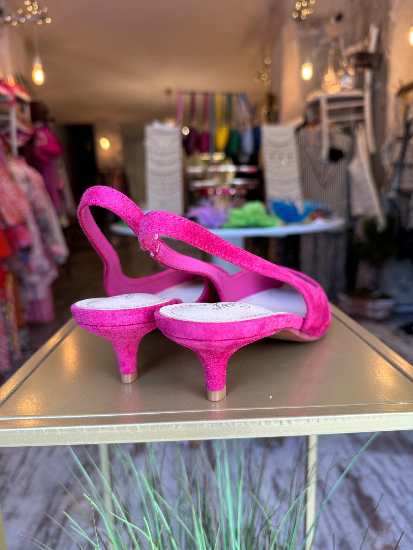 DECOLLETÈ SLINGBACK FUCSIA
