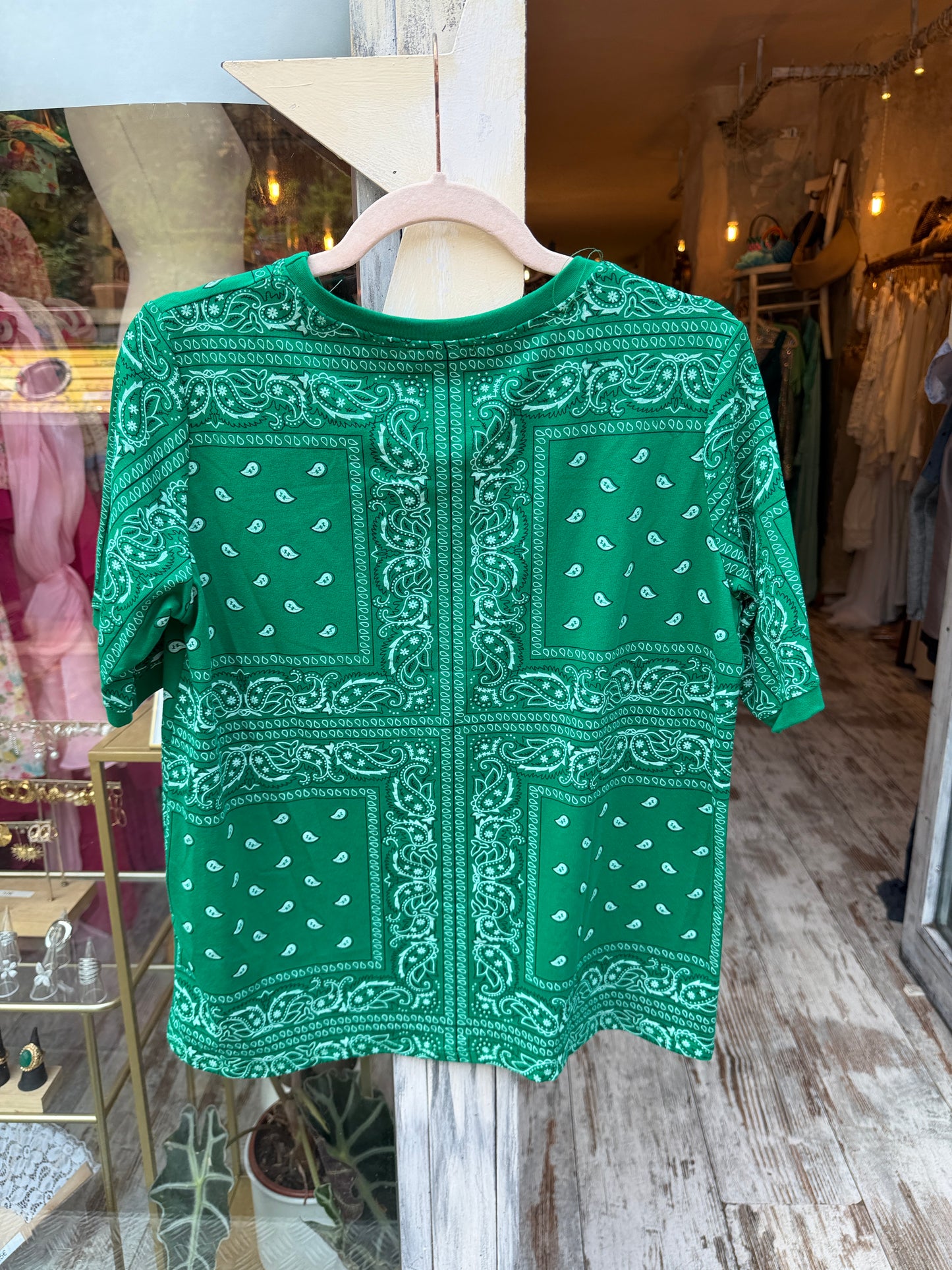 T-SHIRT BANDANA VERDE