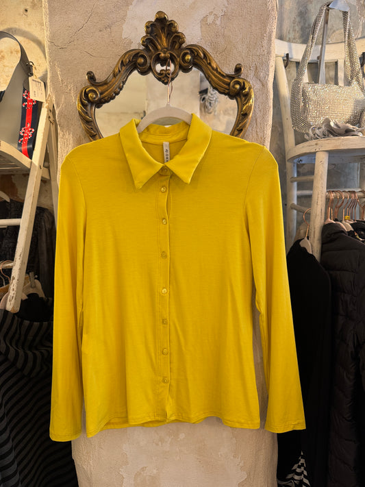 CAMICIA JERSEY GIALLO