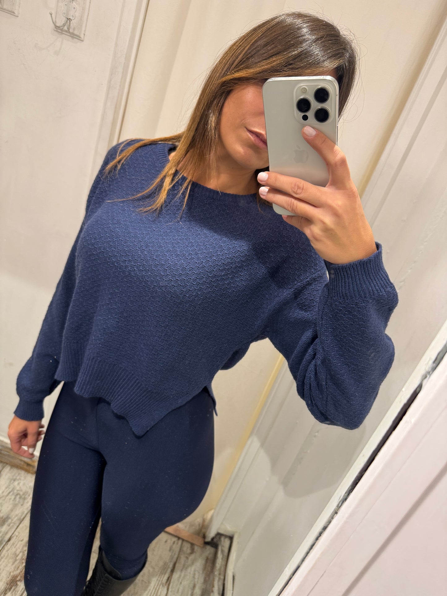 MAGLIA NOW BLU