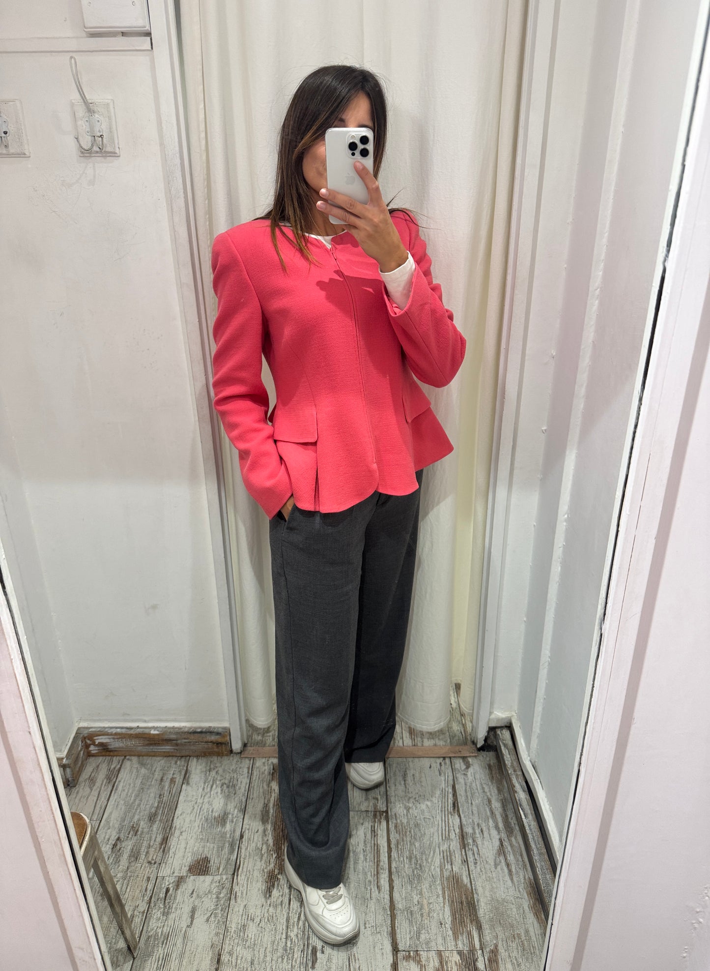 GIACCA EMPORIO ARMANI ROSA SALMONE