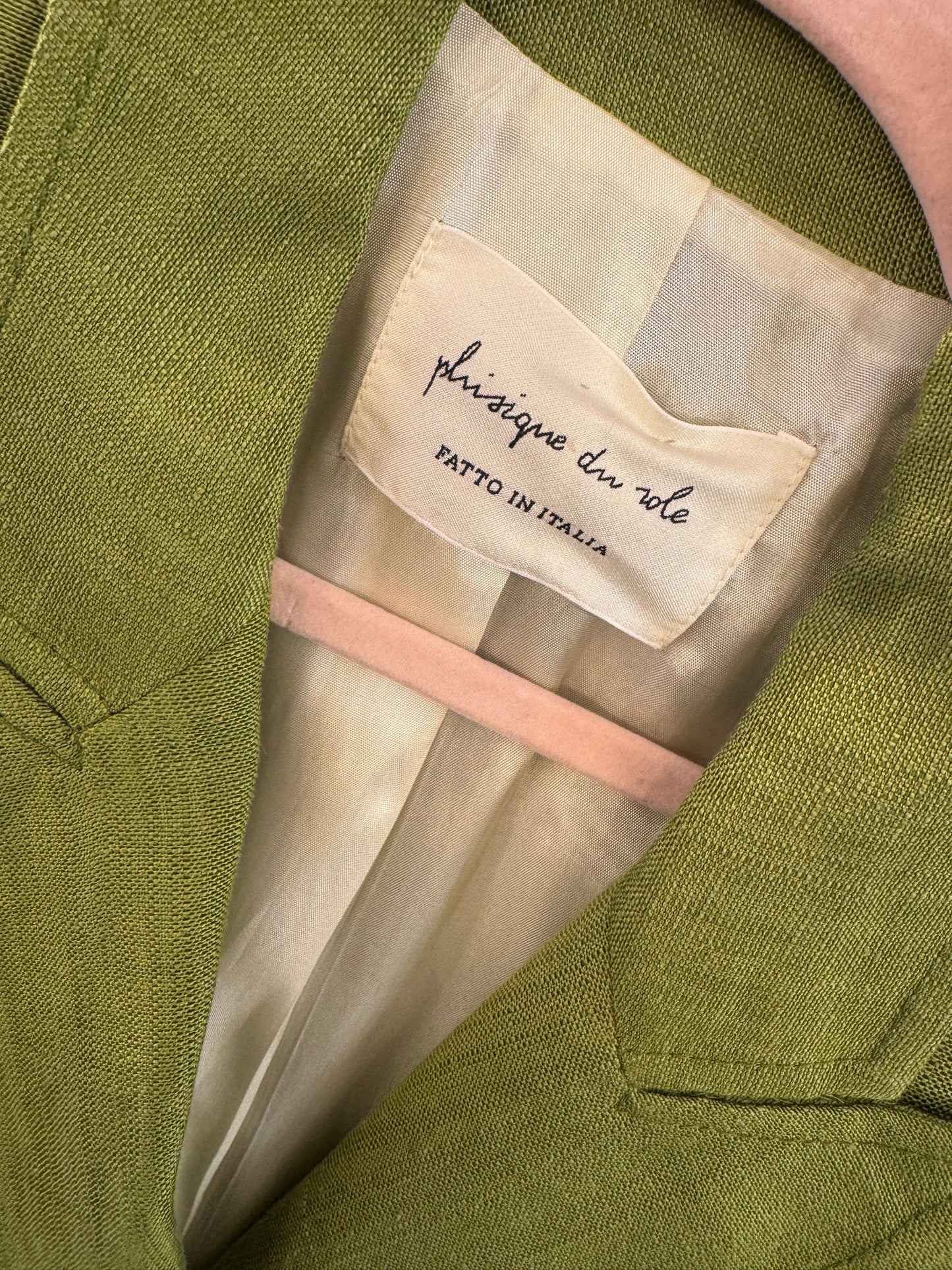 BLAZER OVER PHISIQUE DU ROLE VERDE