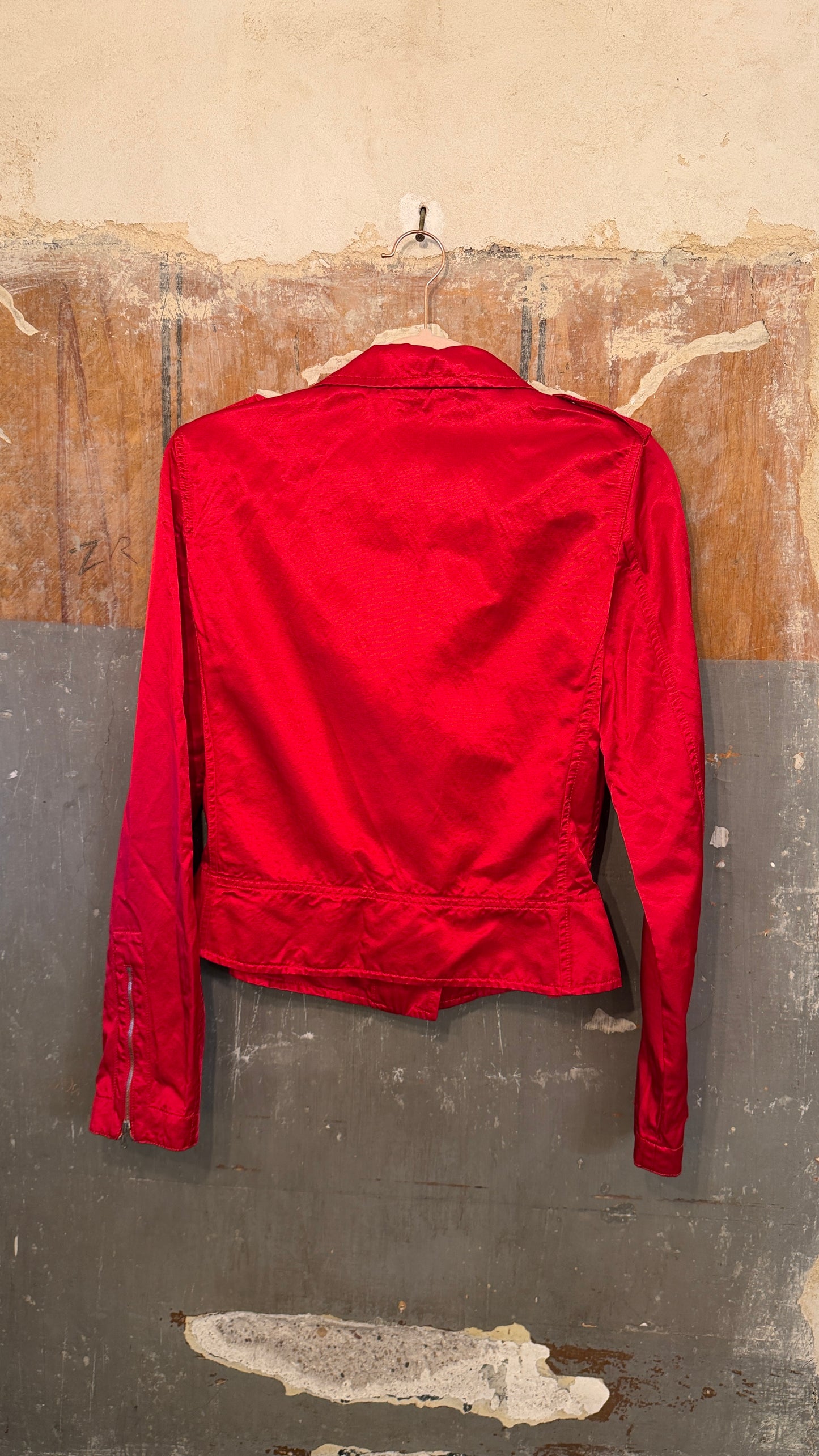 NEW COLLECTION - GIUBBINO MIU MIU ROSSO