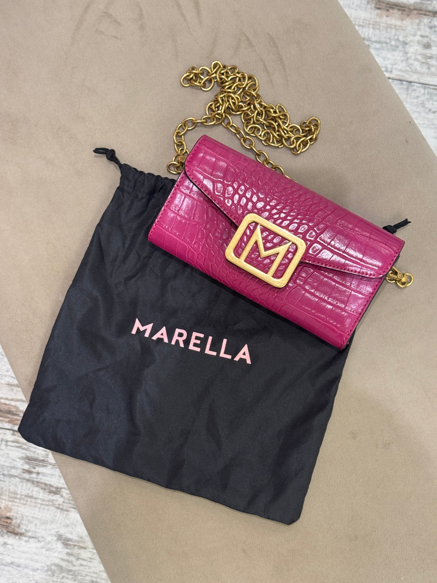POCHETTE EMME MARELLA TRACOLLINA FUCSIA
