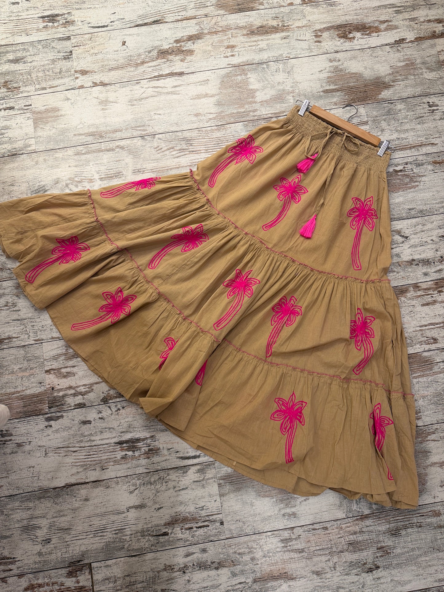 GONNA BISCOTTO PALME FUCSIA