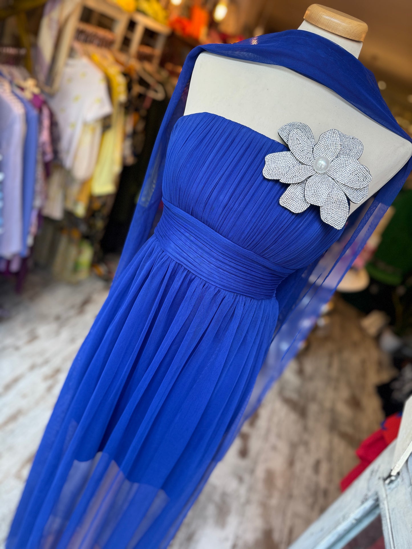 ABITO KATE by L’ALTRAMODA TULLE BLU