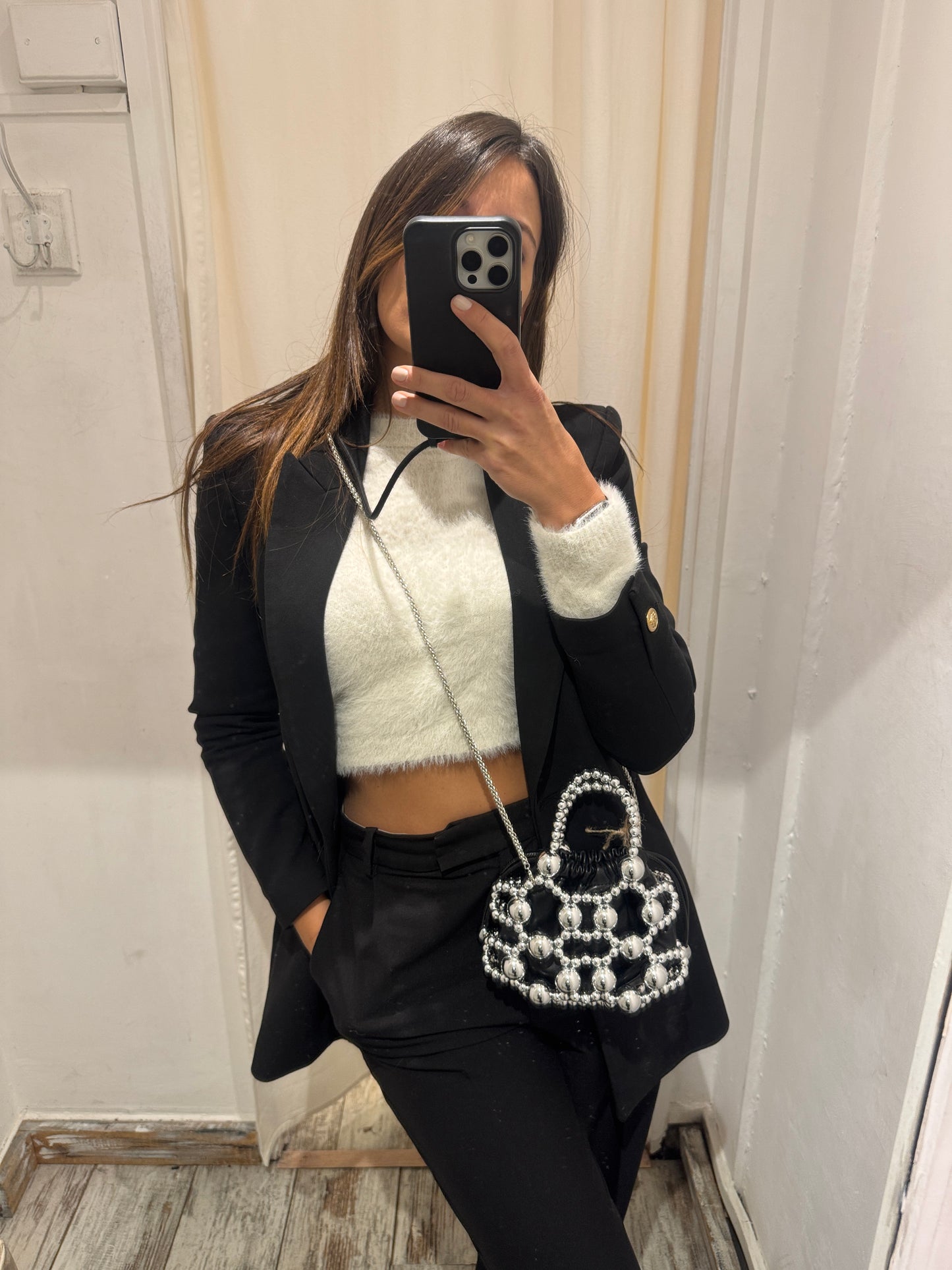 MINI BAG A SACCHETTO NERO