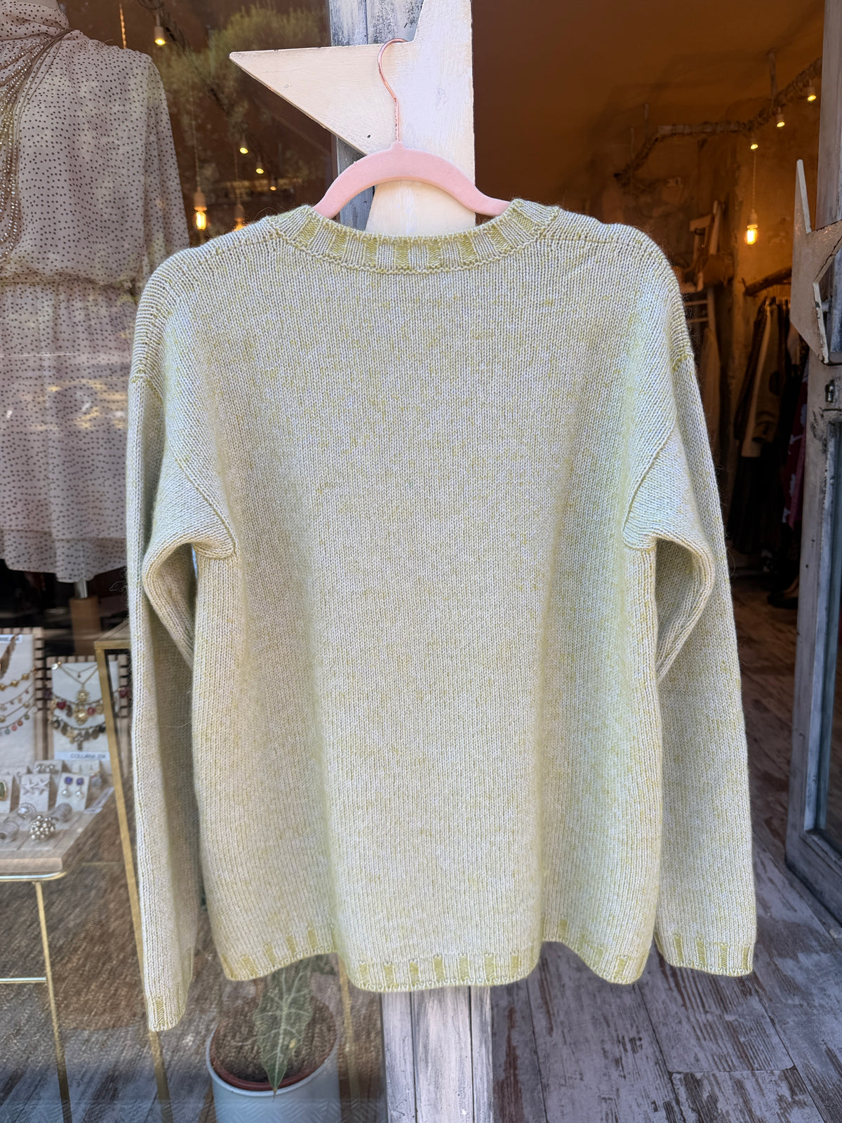 MAGLIONE GRANSASSO VERDE SALVIA