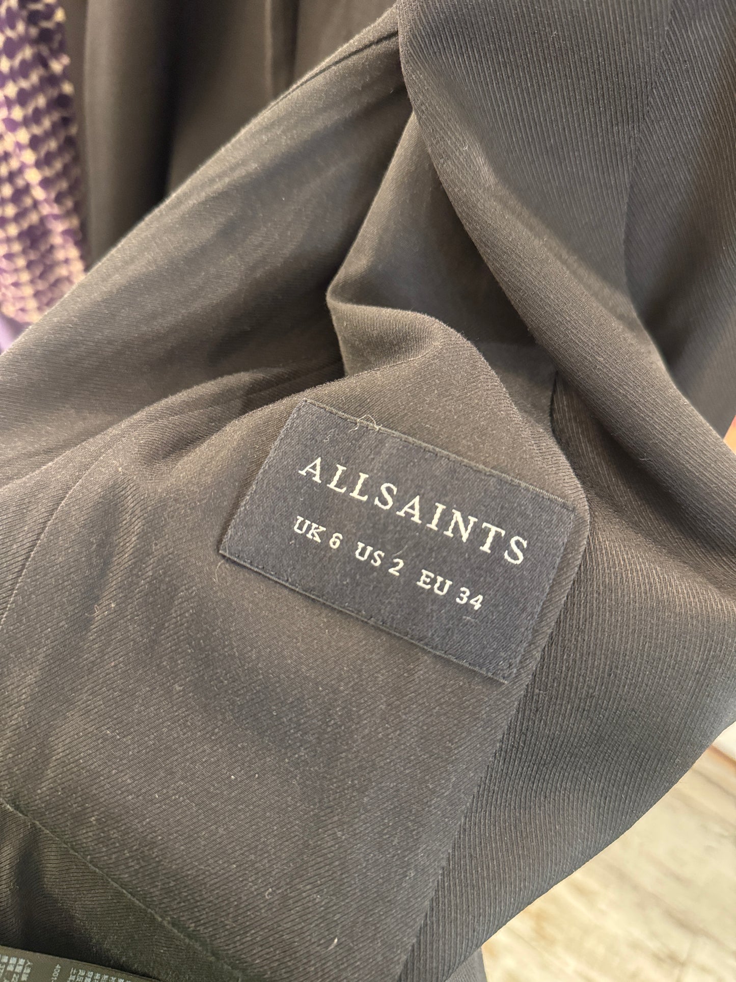 NEW COLLECTION - BLAZER ALL SAINTS NERO