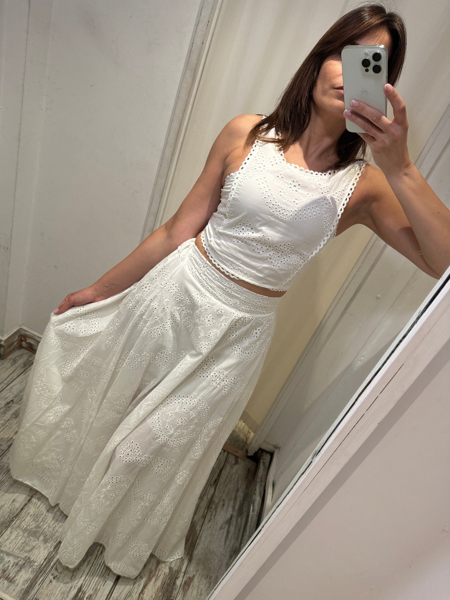 NEW COLLECTION - COORDINATO SANGALLO BIANCO