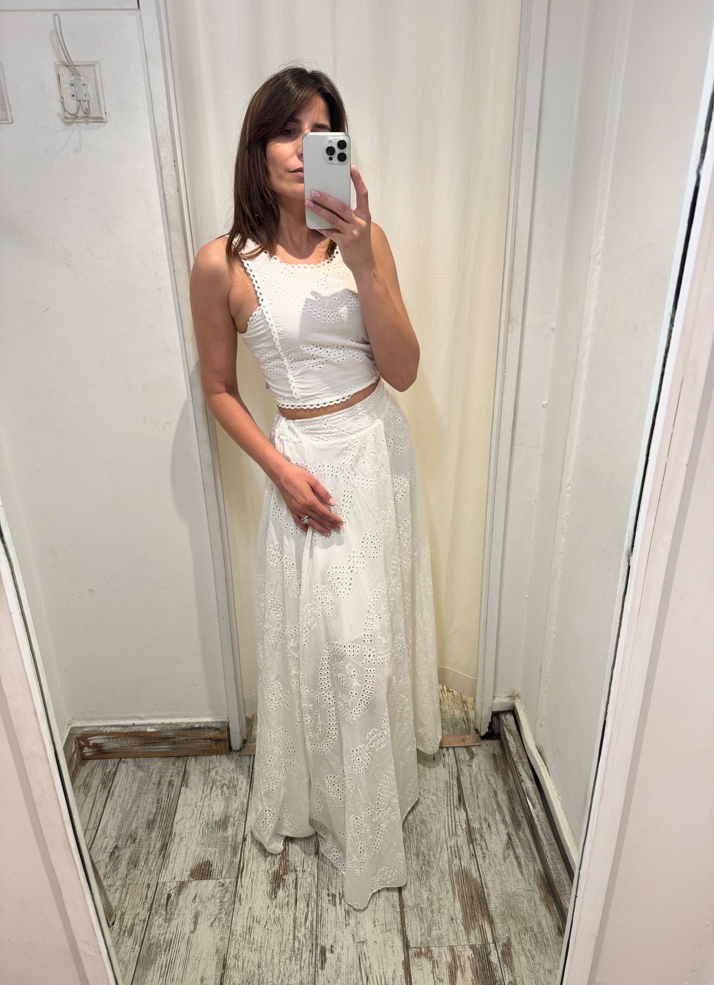 NEW COLLECTION - COORDINATO SANGALLO BIANCO