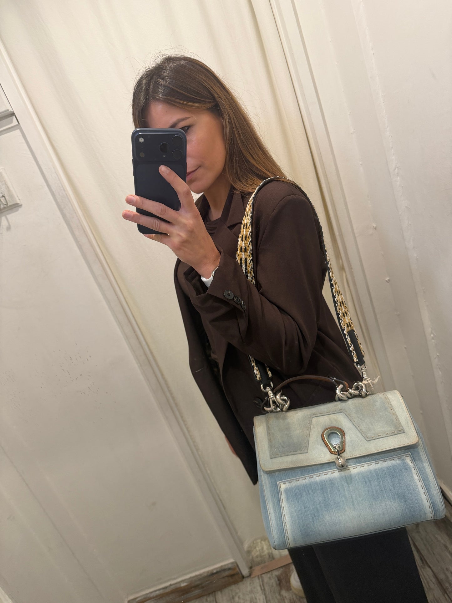 BORSA ERMANNO SCERVINO DENIM