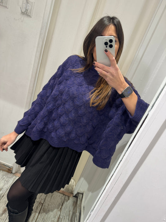 MAGLIA KUIT KUIT VIOLA OVER