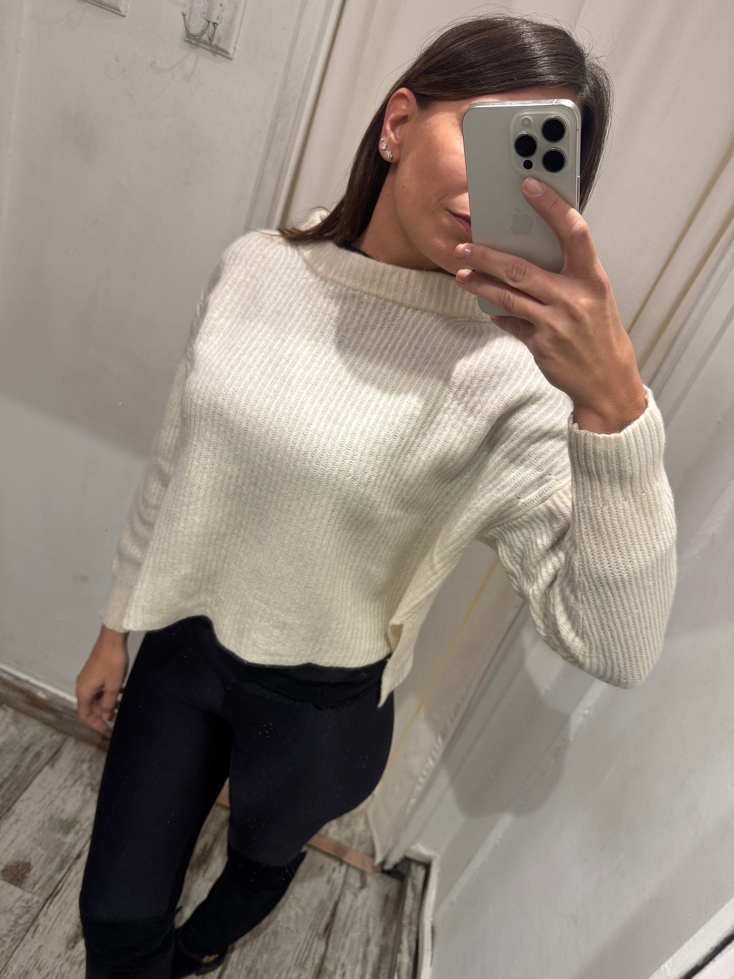 MAGLIA INTREND CASHMERE PANNA