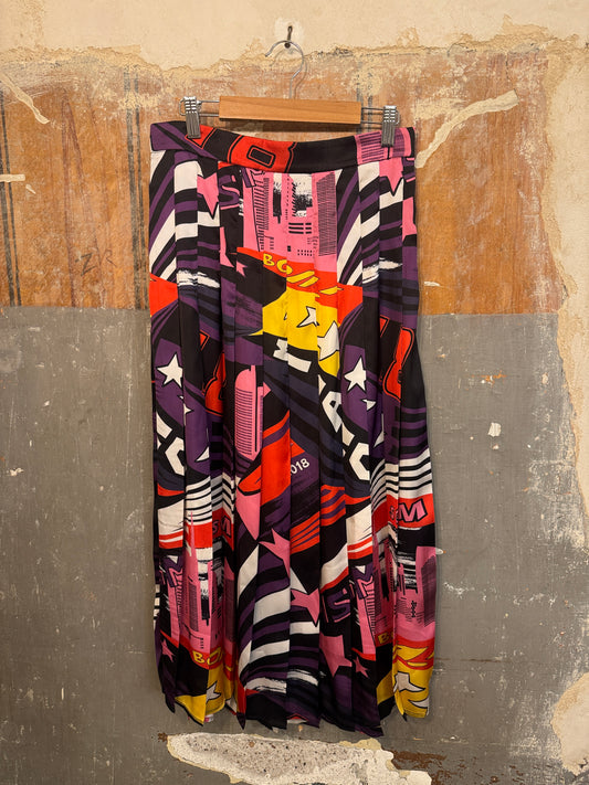 GONNA MSGM PLISSÈ MULTICOLORE