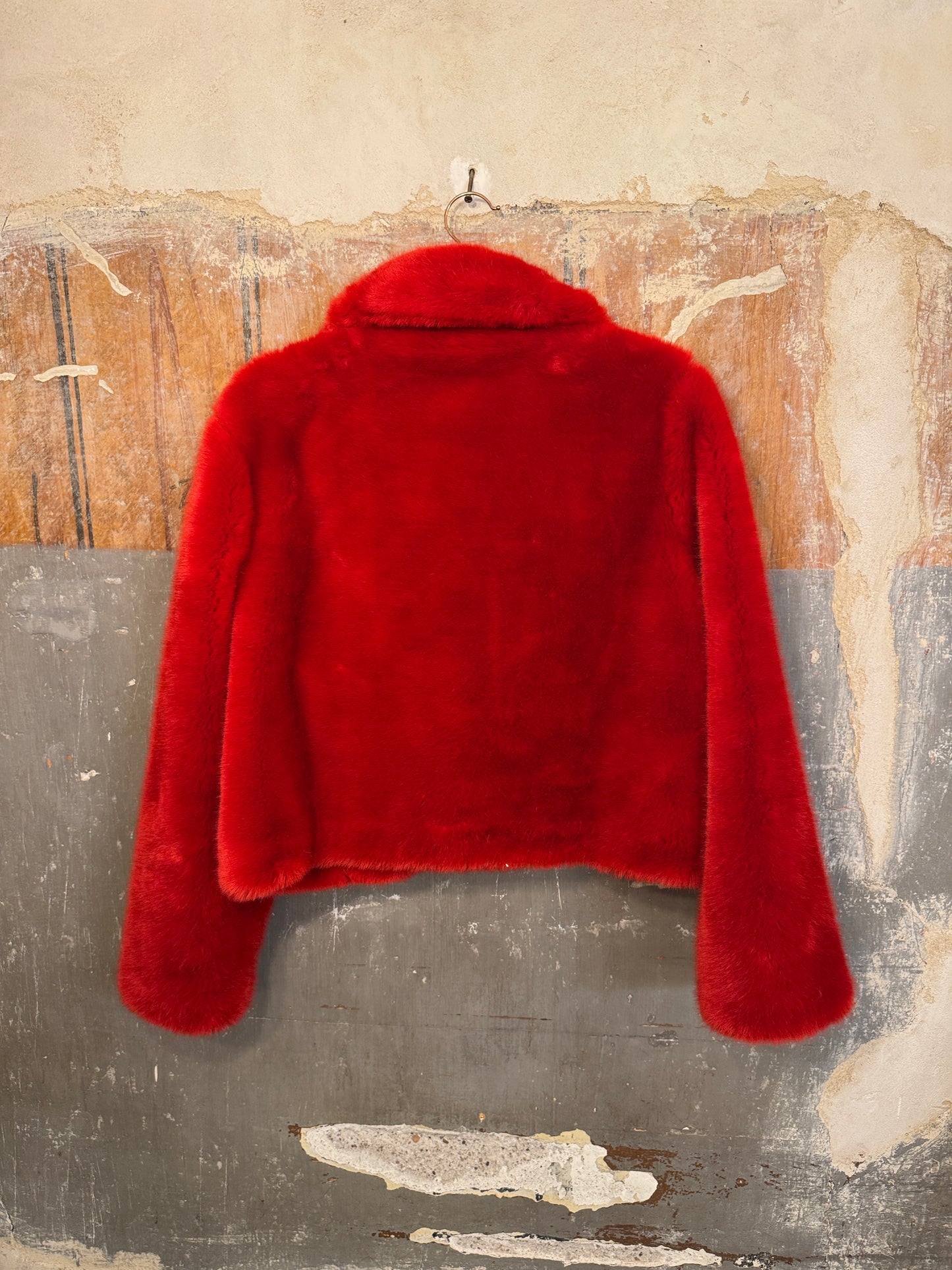 ECOPELLICCIA ZARA ROSSO