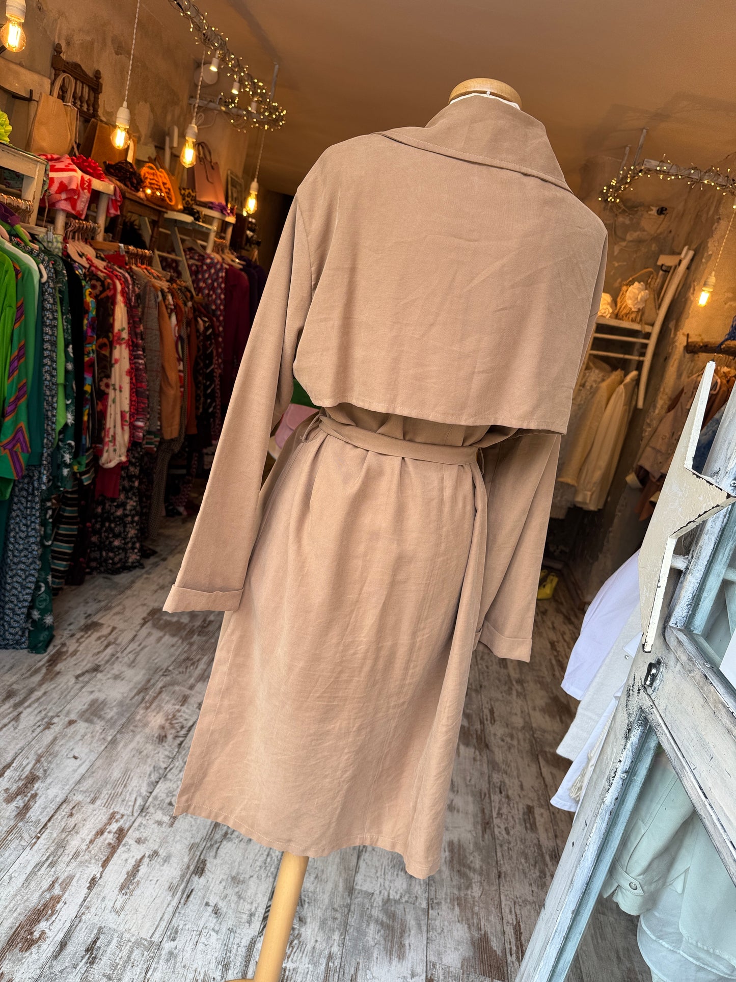 NEW COLLECTION - TRENCH GUARDAROBA CAMMELLO