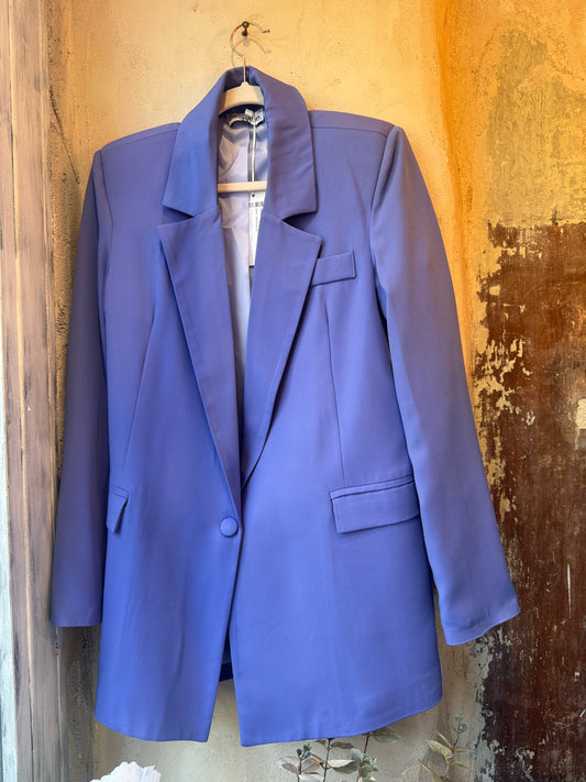 BLAZER OVER LE ROBE GLICINE