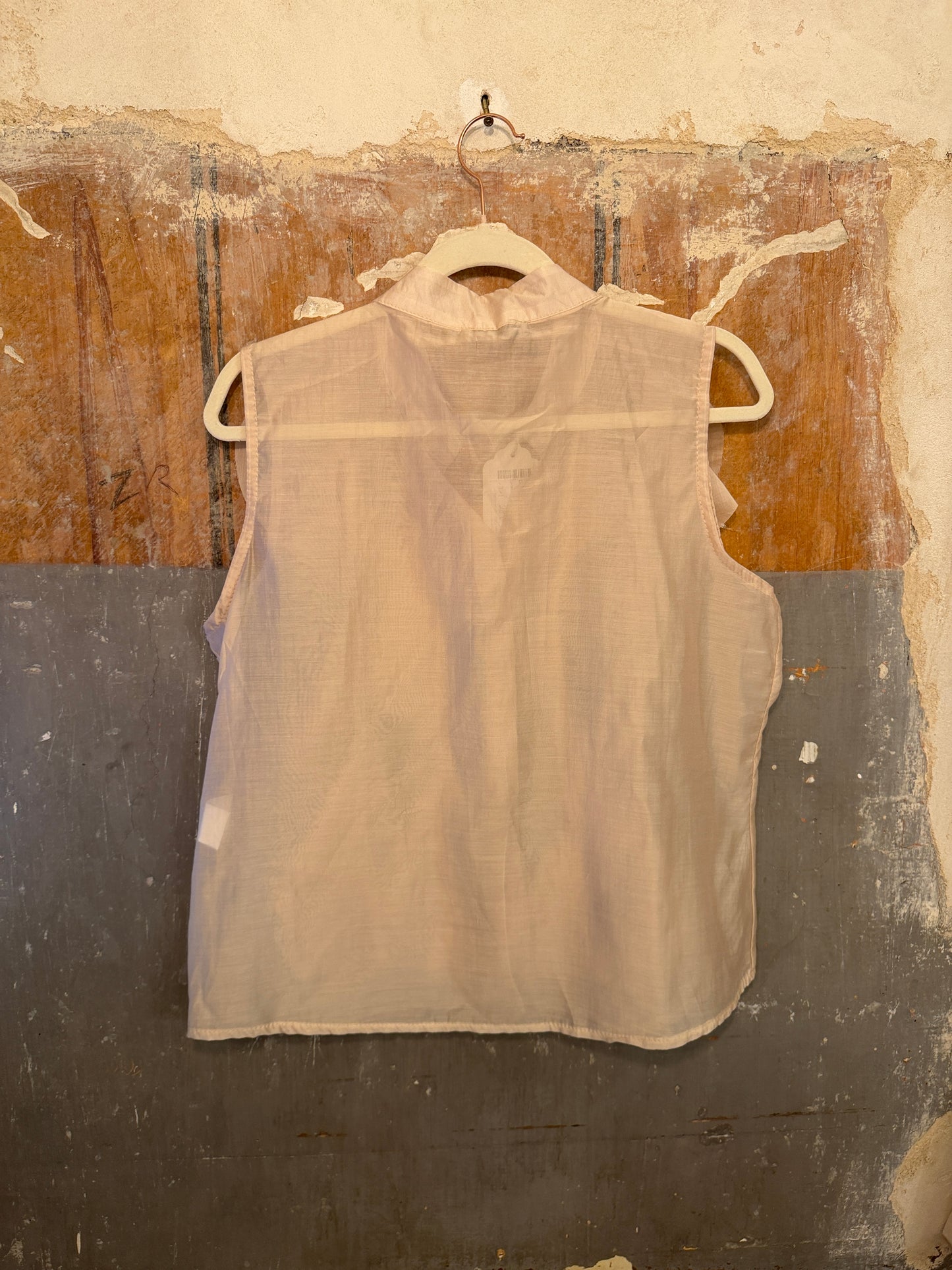 CAMICIA ROUCHES NUDE