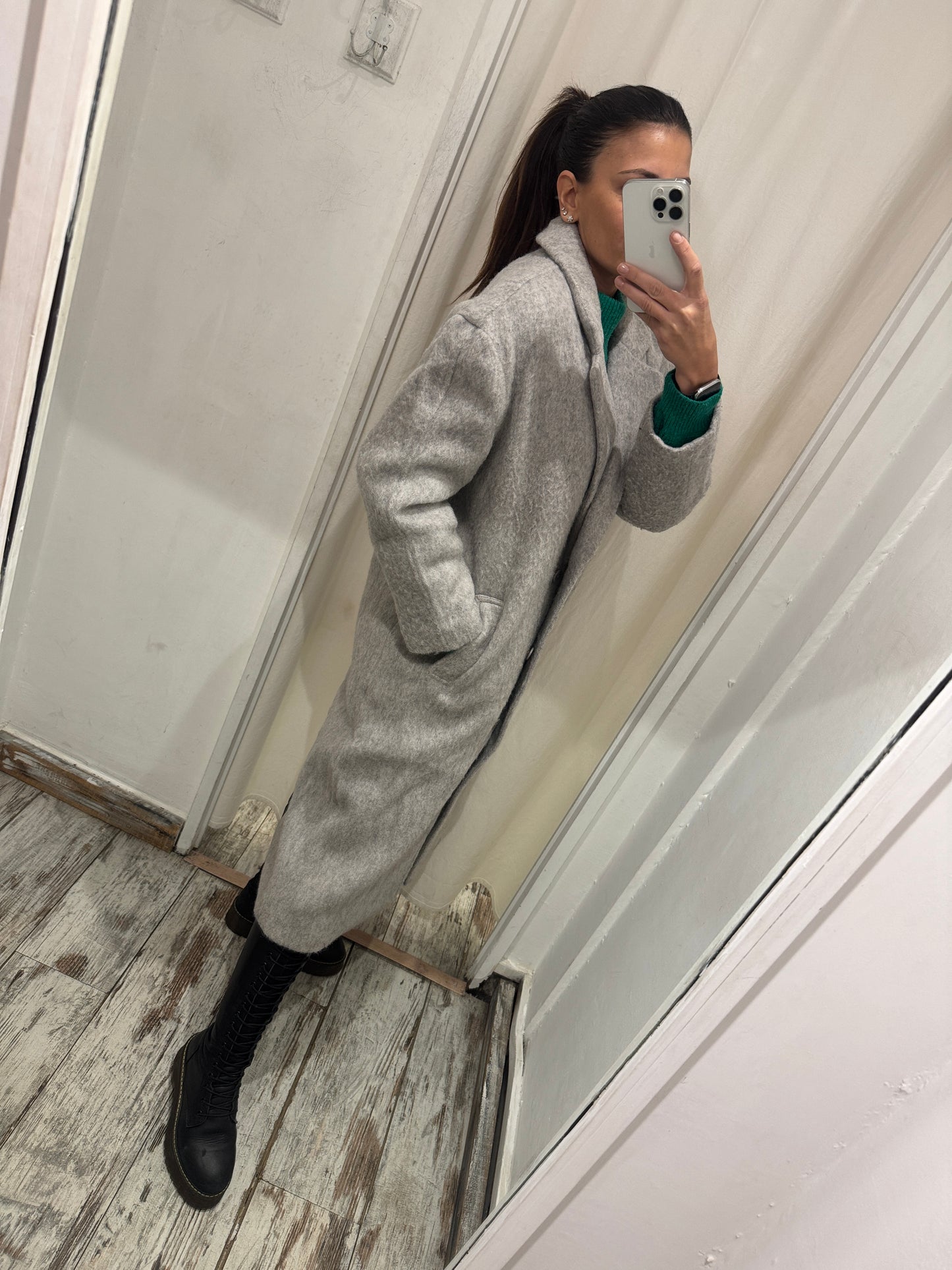 CAPPOTTO AMERICAN VINTAGE GRIGIO PERLA