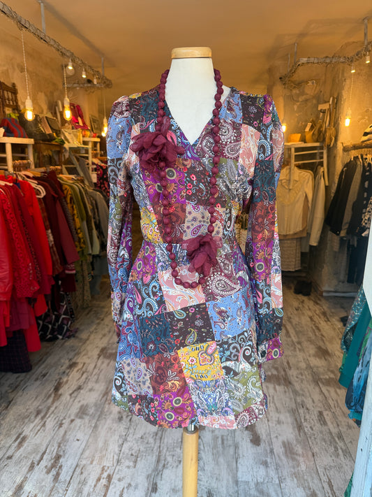 ABITO A PORTAFOGLIO PATCHWORK