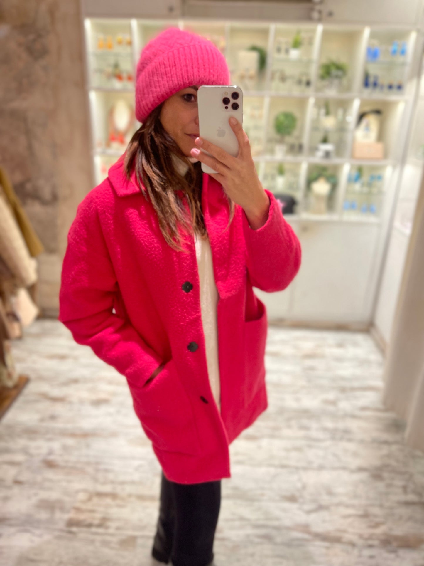CAPPOTTO JUCCA FUCSIA