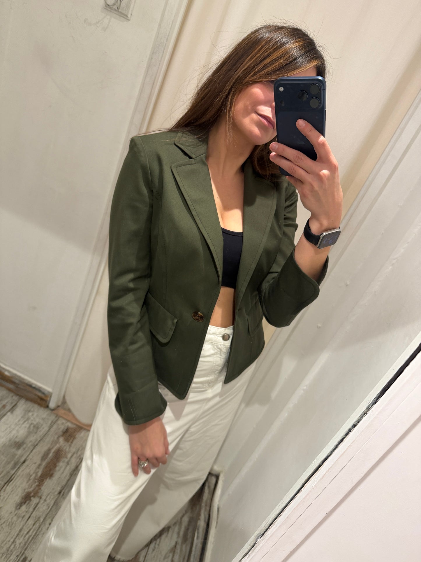 NEW COLLECTION - BLAZER VALENTINO VERDE MILITARE