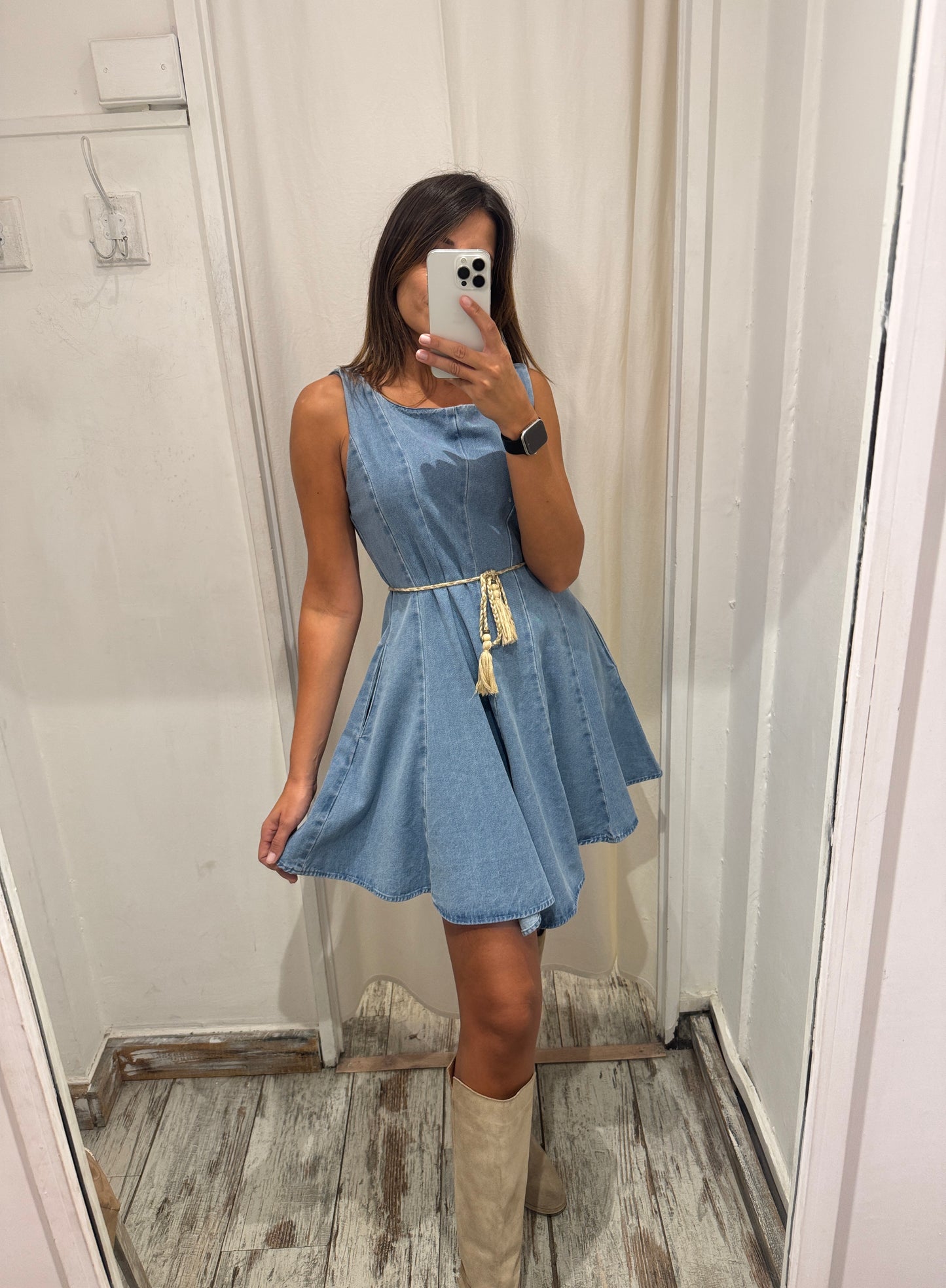 ABITO DENIM SVASATO