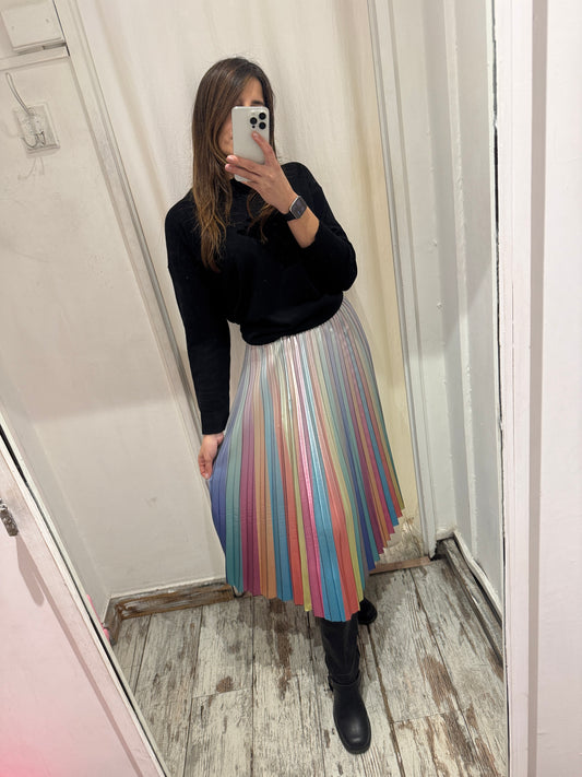 NEW COLLECTION - GONNA AMUSE PLISSE MULTICOLOR