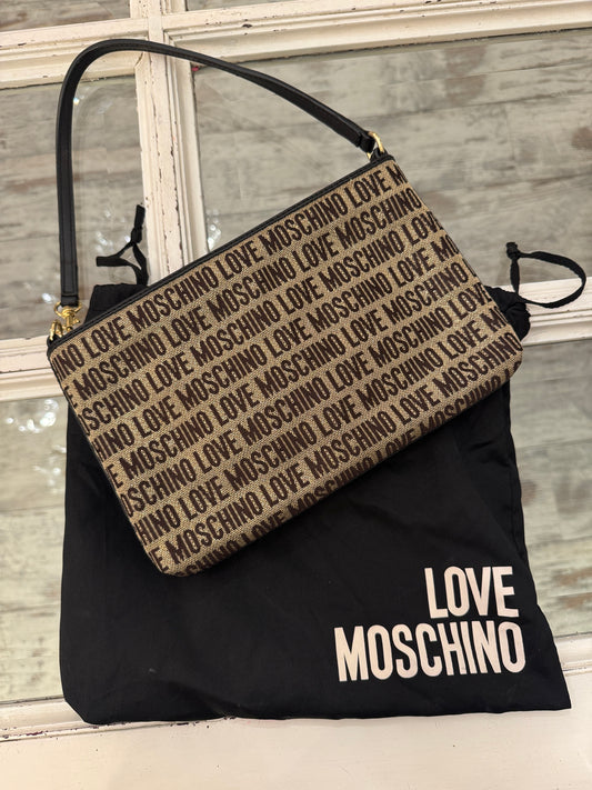 BORSETTA MOSCHINO LOVE ORO