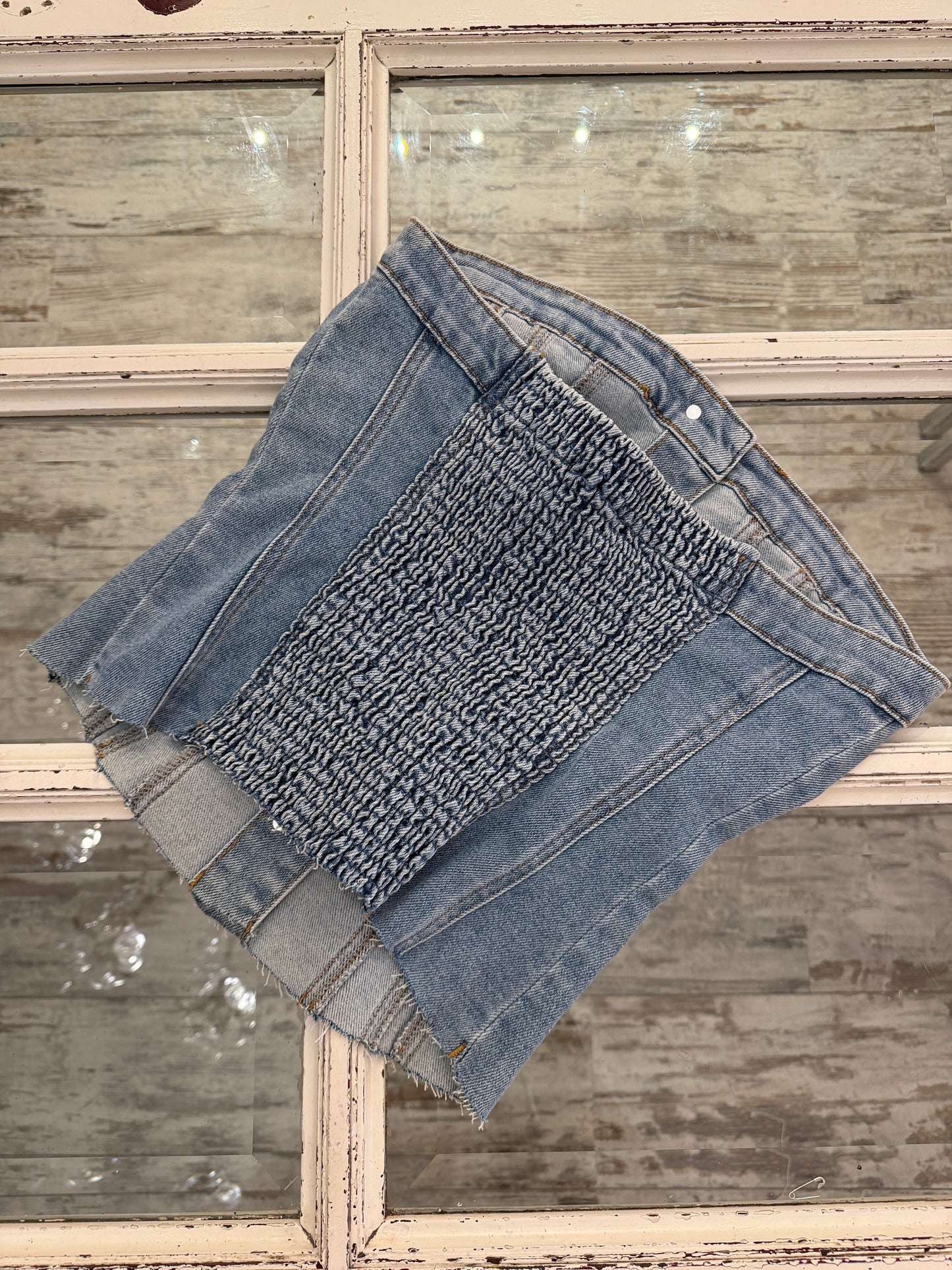 CORPETTO DENIM CON BOTTONI