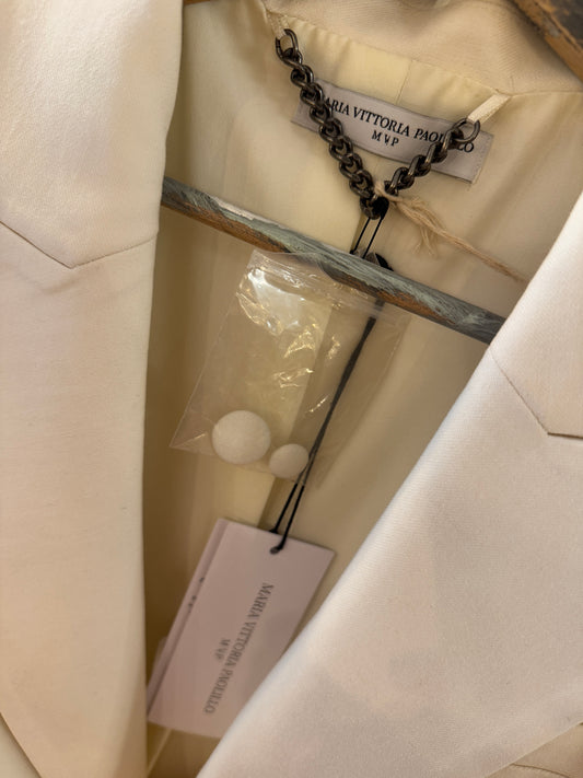 ABITO BLAZER MARIA VITTORIA PAOLLILO PANNA