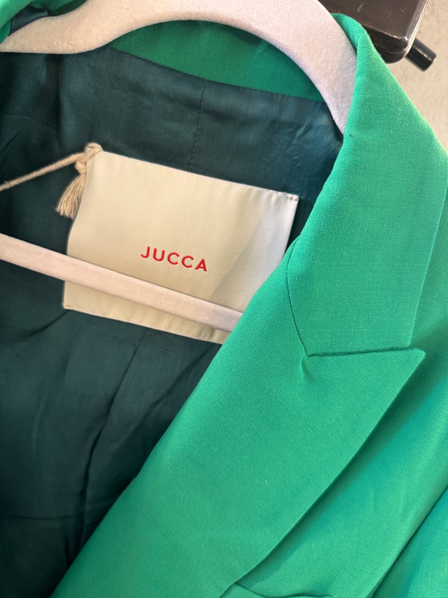 BLAZER JUCCA VERDE DOPPIOPETTO