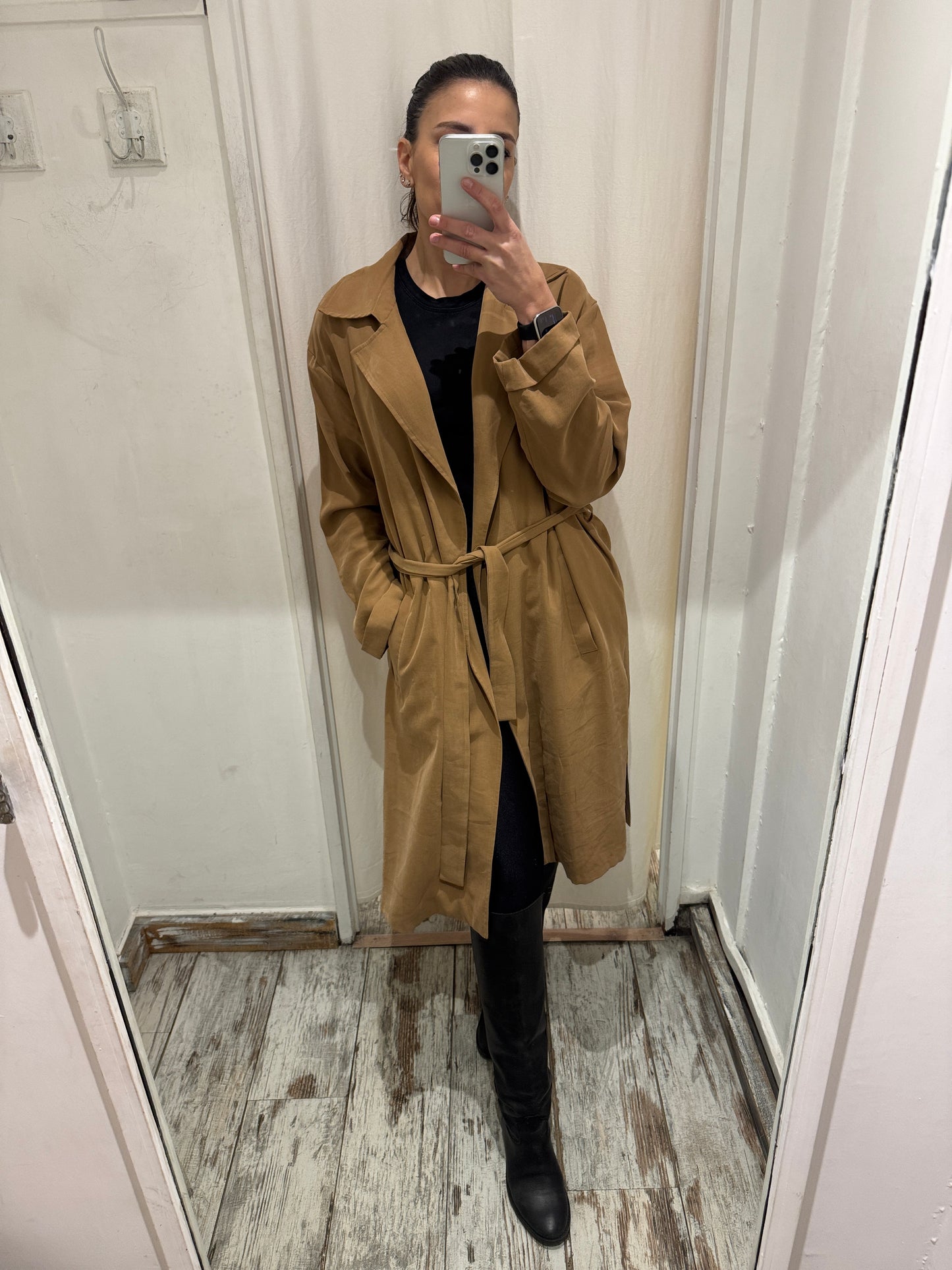 NEW COLLECTION - TRENCH GUARDAROBA CAMMELLO