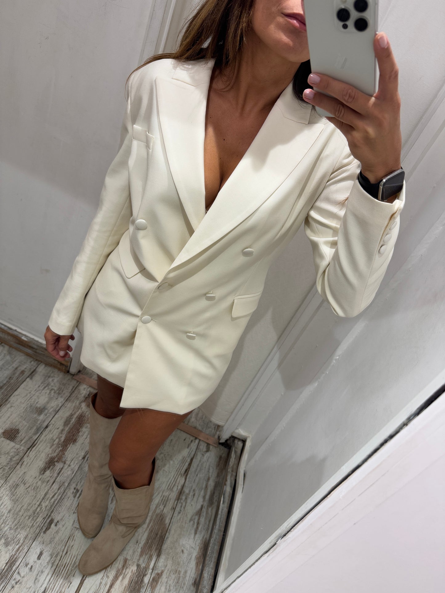 ABITO BLAZER MARIA VITTORIA PAOLLILO PANNA