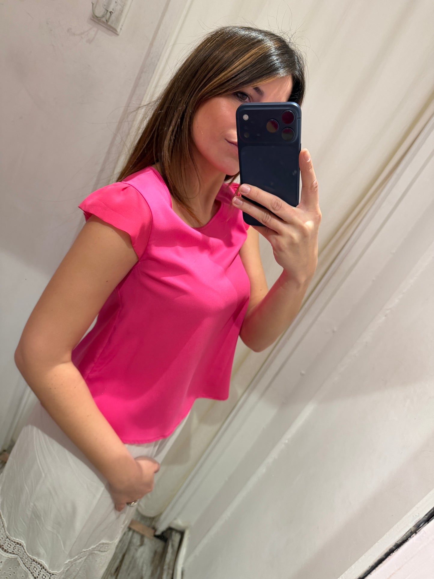 NEW COLLECTION - BLUSA HIGH FUCSIA