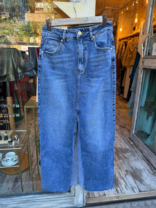 GONNA LONGUETTE DENIM