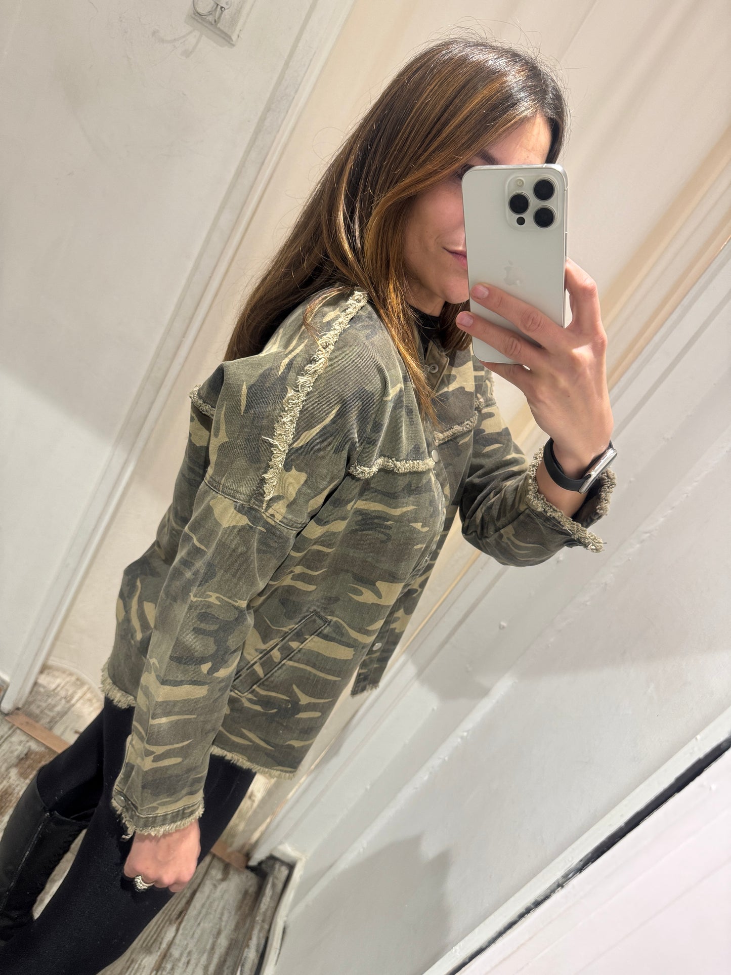 NEW COLLECTION - CAMICIA/GIACCA SUBDUED CAMOUFLAGE