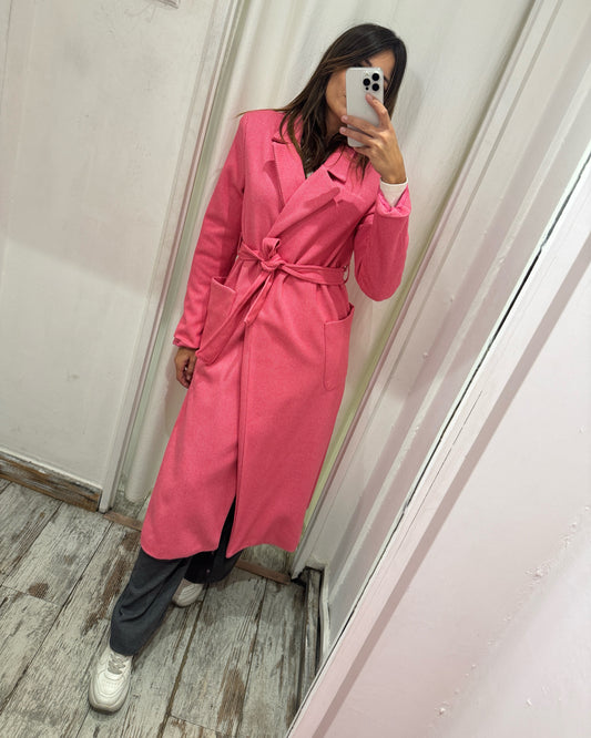 CAPPOTTO LE ROBE A VESTAGLIA ROSA