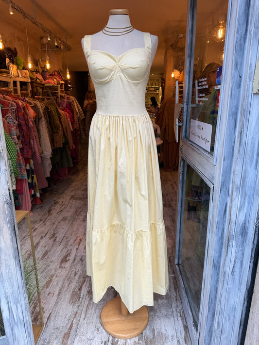 NEW COLLECTION - ABITO LONGUETTE GIALLO CHIARO