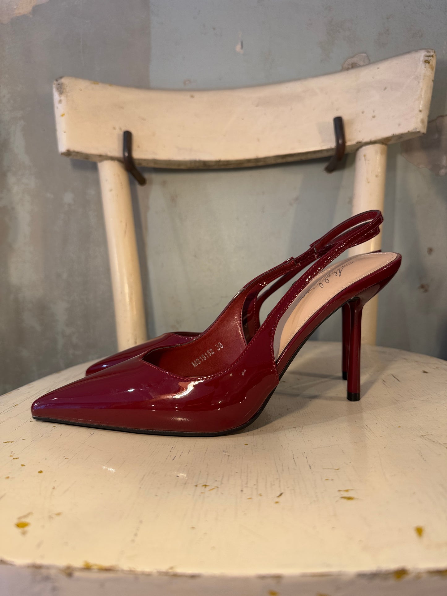 DECOLLETÈ SLINGBACK VERNICE BORDEAUX