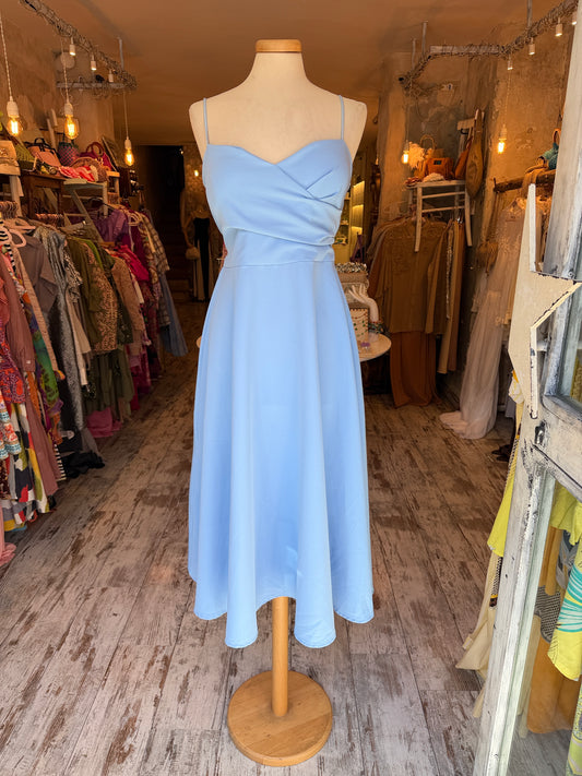 NEW COLLECTION - ABITO MIDI CELESTE