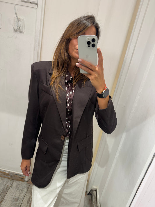 BLAZER OVER TESTA DI MORO