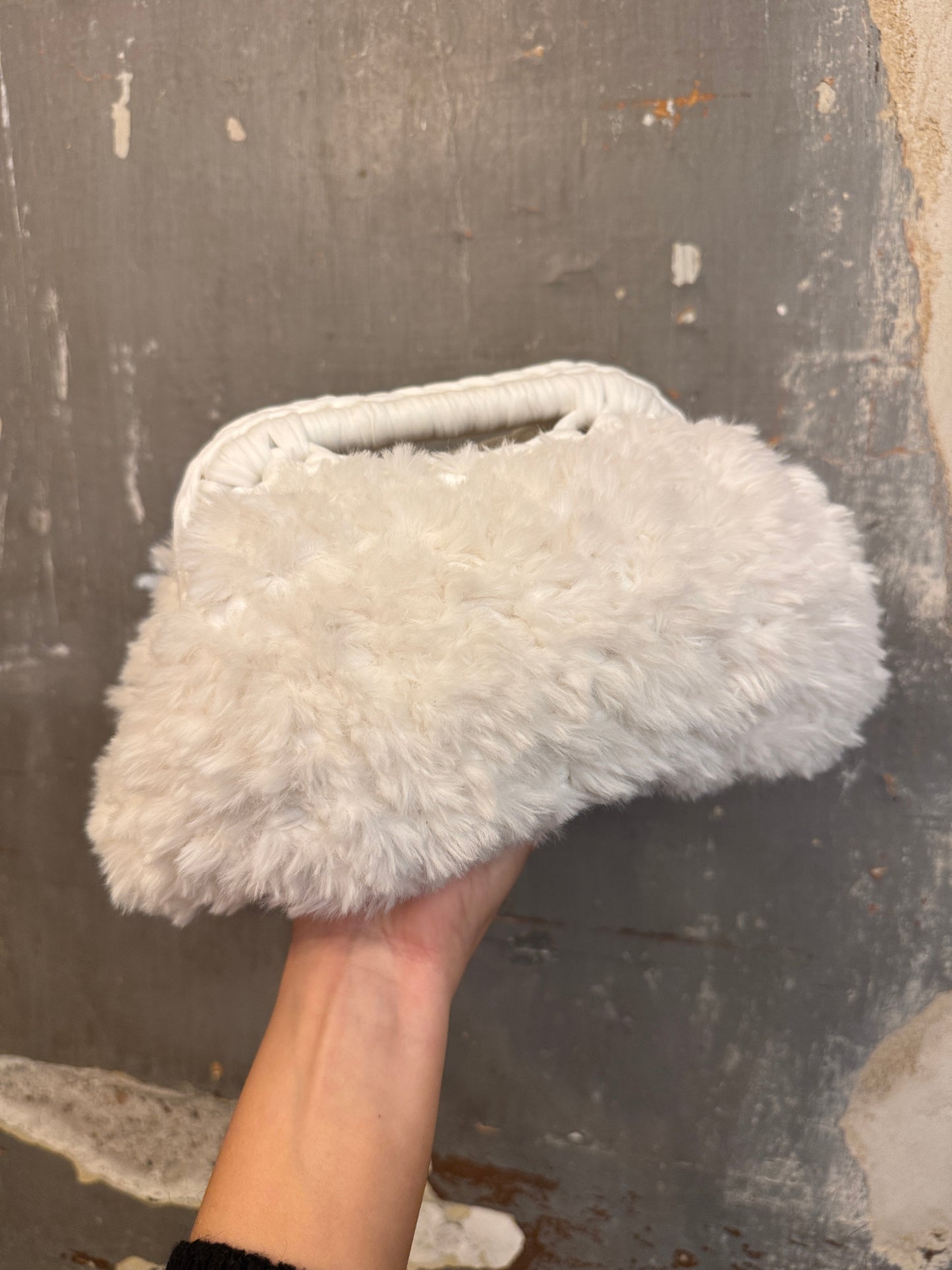CLUTCH BAG BIANCA ECOPELLICCIA