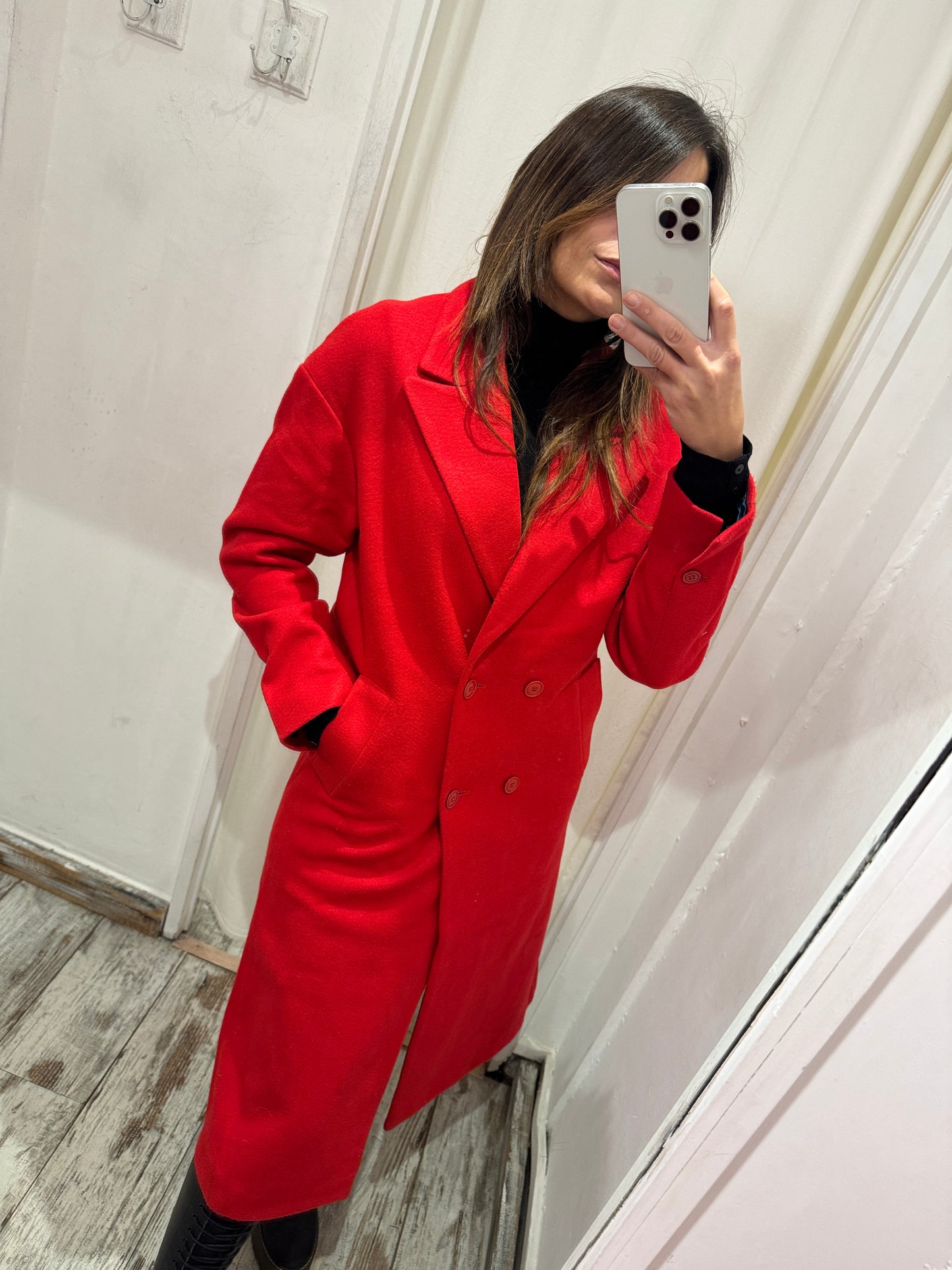 CAPPOTTO MERCI ROSSO